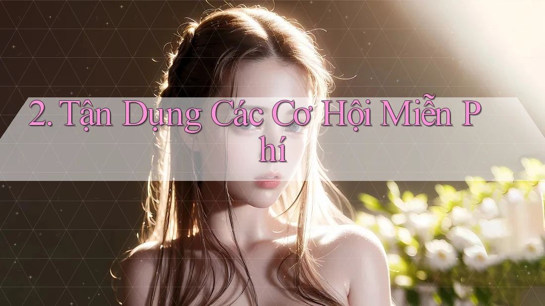 2. Tận Dụng Các Cơ Hội Miễn Phí 2. Tận Dụng Các Cơ Hội Miễn Phí