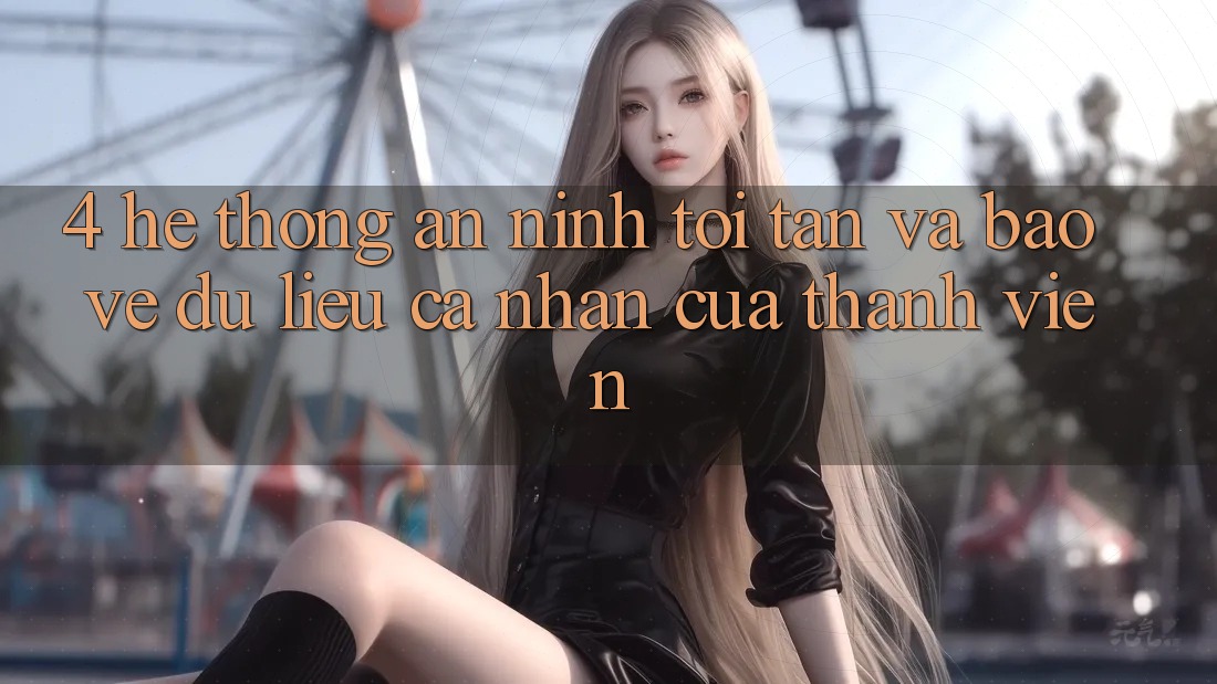 4. Hệ Thống An ninh Tối Tân Và Bảo vệ dữ liệu cá nhân Của Thành viên 4. Hệ Thống An ninh Tối Tân Và Bảo vệ dữ liệu cá nhân Của Thành viên