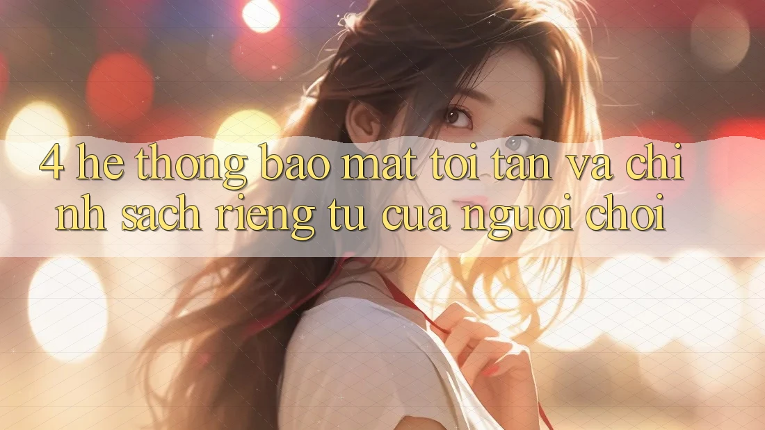 4. Hệ Thống Bảo Mật Tối Tân Và Chính sách riêng tư Của Người chơi 4. Hệ Thống Bảo Mật Tối Tân Và Chính sách riêng tư Của Người chơi