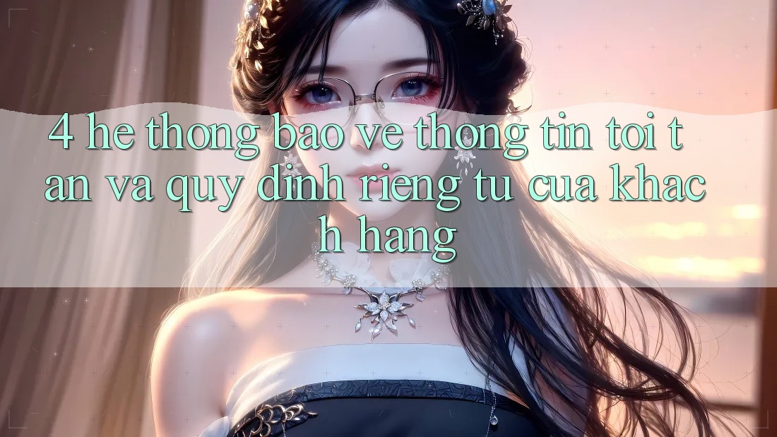 4. Hệ Thống Bảo vệ thông tin Tối Tân Và Quy định riêng tư Của Khách hàng 4. Hệ Thống Bảo vệ thông tin Tối Tân Và Quy định riêng tư Của Khách hàng