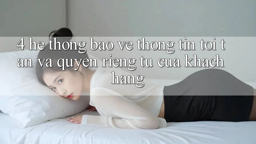 4. Hệ Thống Bảo vệ thông tin Tối Tân Và Quyền Riêng Tư Của Khách hàng 4. Hệ Thống Bảo vệ thông tin Tối Tân Và Quyền Riêng Tư Của Khách hàng