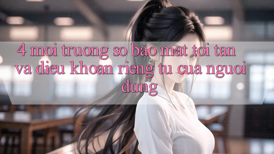 4. Môi trường số Bảo Mật Tối Tân Và Điều khoản riêng tư Của Người Dùng