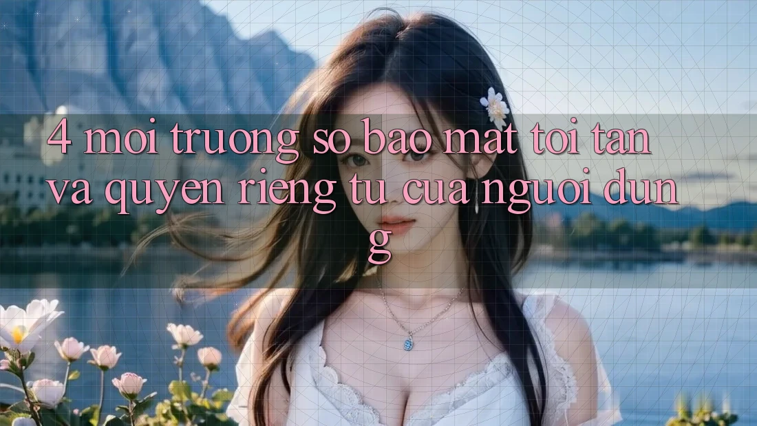 4. Môi trường số Bảo Mật Tối Tân Và Quyền Riêng Tư Của Người Dùng 4. Môi trường số Bảo Mật Tối Tân Và Quyền Riêng Tư Của Người Dùng