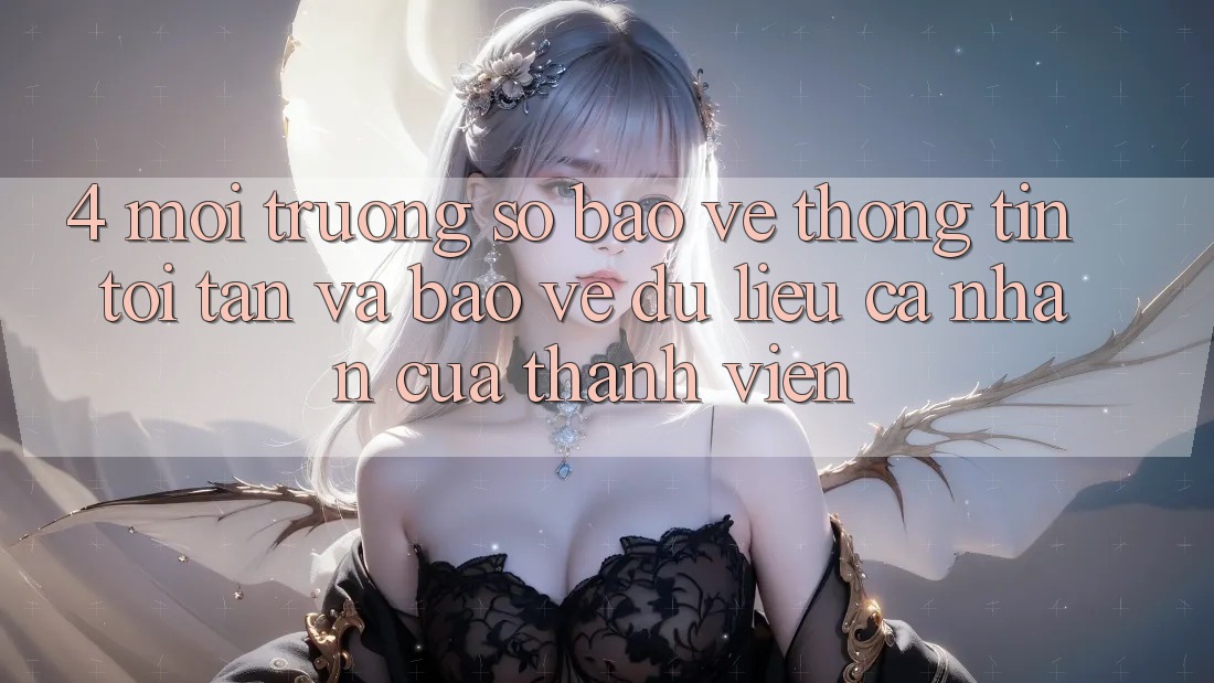4. Môi trường số Bảo vệ thông tin Tối Tân Và Bảo vệ dữ liệu cá nhân Của Thành viên