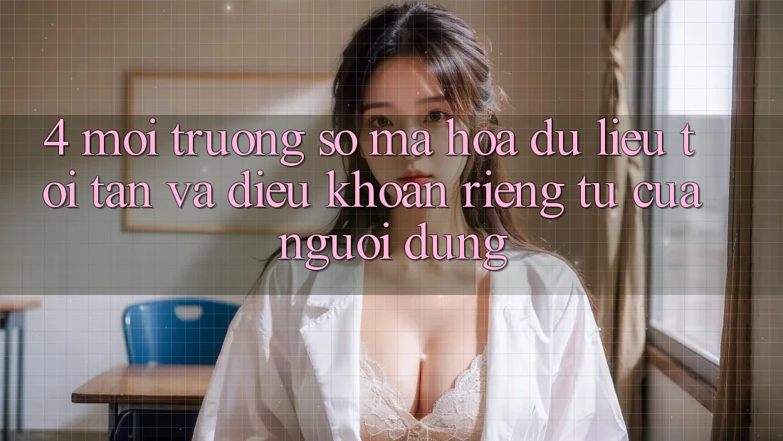 4. Môi trường số Mã hóa dữ liệu Tối Tân Và Điều khoản riêng tư Của Người dùng 4. Môi trường số Mã hóa dữ liệu Tối Tân Và Điều khoản riêng tư Của Người dùng