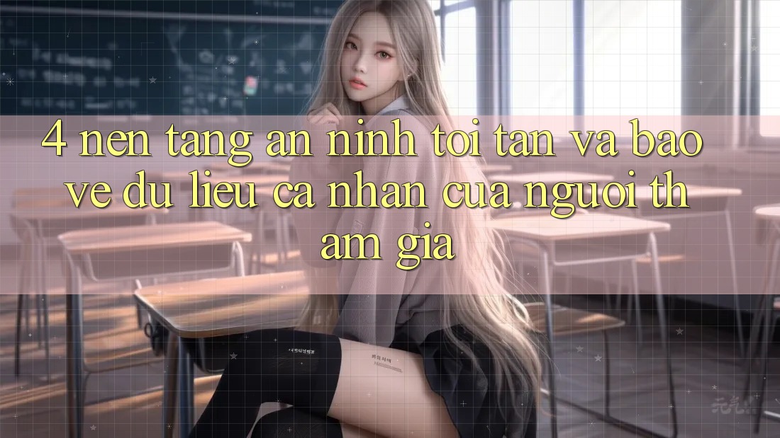 4. Nền tảng An ninh Tối Tân Và Bảo vệ dữ liệu cá nhân Của Người tham gia