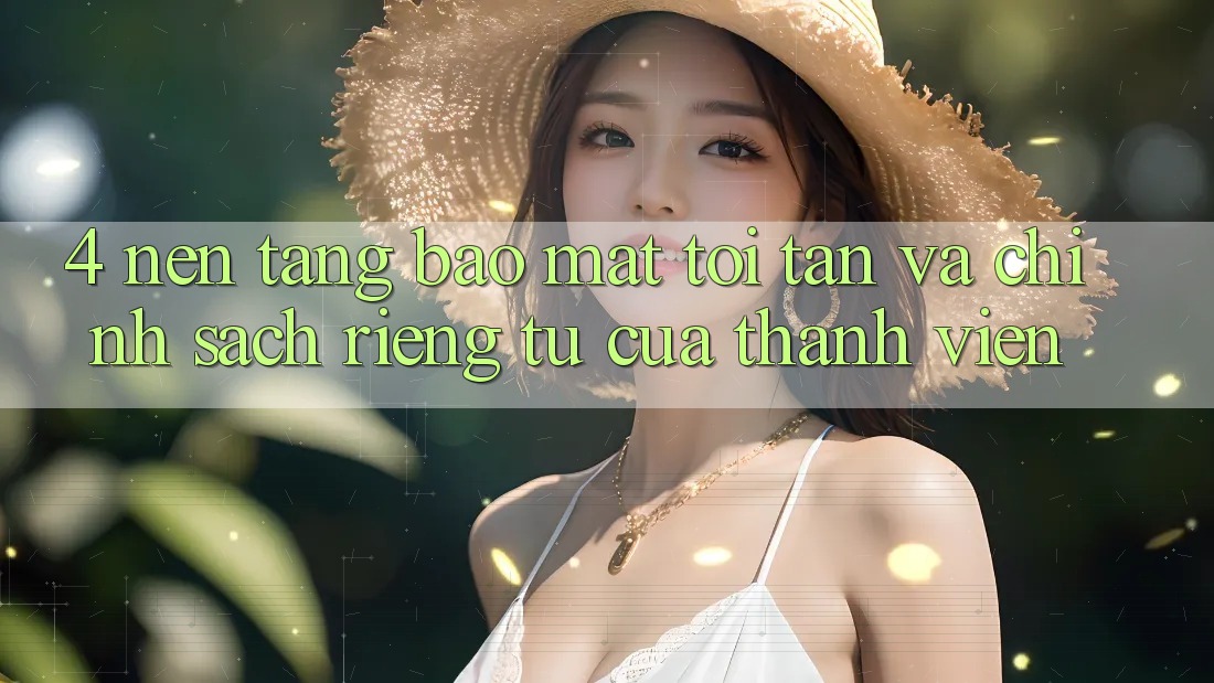 4. Nền tảng Bảo Mật Tối Tân Và Chính sách riêng tư Của Thành viên 4. Nền tảng Bảo Mật Tối Tân Và Chính sách riêng tư Của Thành viên
