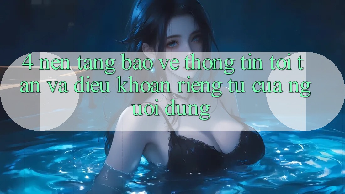 4. Nền tảng Bảo vệ thông tin Tối Tân Và Điều khoản riêng tư Của Người Dùng 4. Nền tảng Bảo vệ thông tin Tối Tân Và Điều khoản riêng tư Của Người Dùng