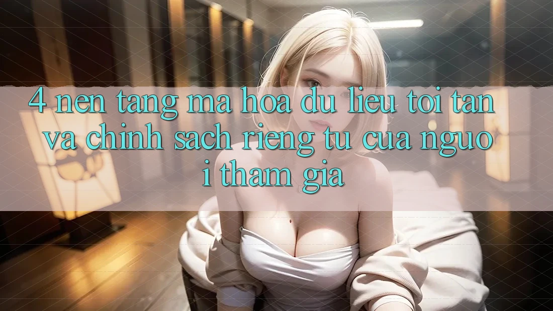 4. Nền tảng Mã hóa dữ liệu Tối Tân Và Chính sách riêng tư Của Người tham gia 4. Nền tảng Mã hóa dữ liệu Tối Tân Và Chính sách riêng tư Của Người tham gia