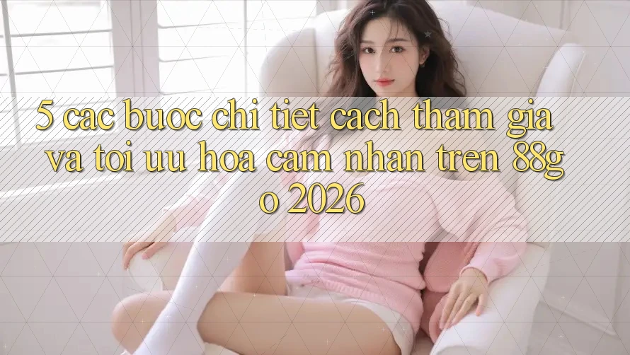 5. Các bước Chi Tiết Cách Tham Gia Và Tối Ưu Hóa Cảm nhận Trên 88go 2026