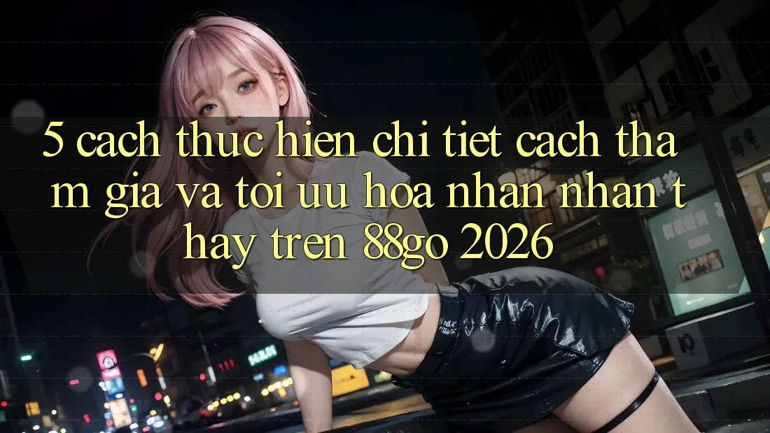 5. Cách thực hiện Chi Tiết Cách Tham Gia Và Tối Ưu Hóa Nhận nhận thấy Trên 88go 2026 5. Cách thực hiện Chi Tiết Cách Tham Gia Và Tối Ưu Hóa Nhận nhận thấy Trên 88go 2026