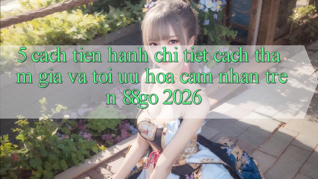 5. Cách tiến hành Chi Tiết Cách Tham Gia Và Tối Ưu Hóa Cảm nhận Trên 88go 2026