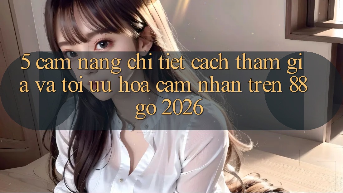 5. Cẩm nang Chi Tiết Cách Tham Gia Và Tối Ưu Hóa Cảm nhận Trên 88go 2026 5. Cẩm nang Chi Tiết Cách Tham Gia Và Tối Ưu Hóa Cảm nhận Trên 88go 2026