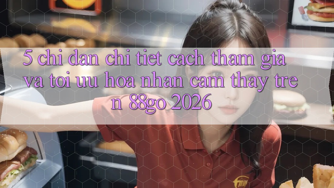 5. Chỉ dẫn Chi Tiết Cách Tham Gia Và Tối Ưu Hóa Nhận cảm thấy Trên 88go 2026