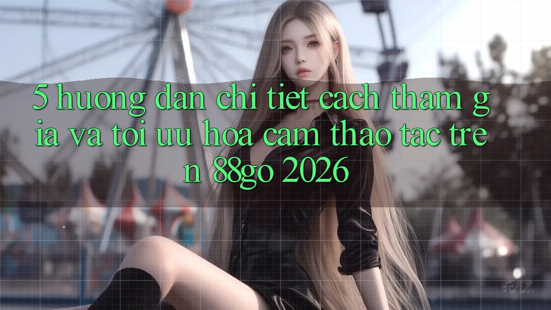 5. Hướng Dẫn Chi Tiết Cách Tham Gia Và Tối Ưu Hóa Cảm thao tác Trên 88go 2026