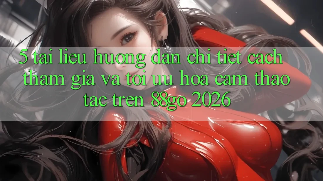 5. Tài liệu hướng dẫn Chi Tiết Cách Tham Gia Và Tối Ưu Hóa Cảm thao tác Trên 88go 2026 5. Tài liệu hướng dẫn Chi Tiết Cách Tham Gia Và Tối Ưu Hóa Cảm thao tác Trên 88go 2026