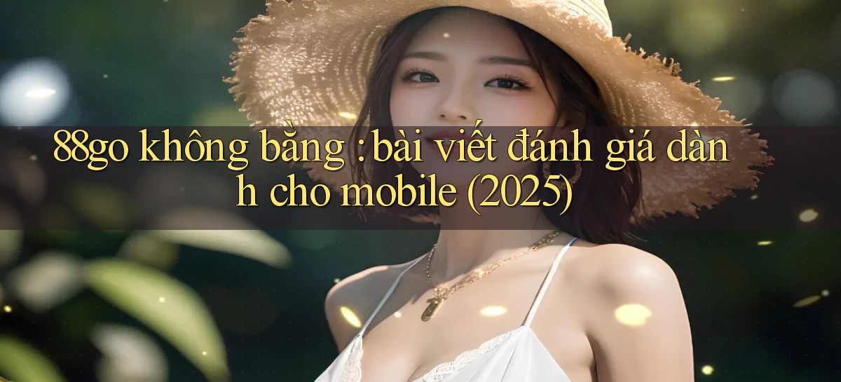 88go không bằng bài viết đánh giá dành cho mobile (2025)