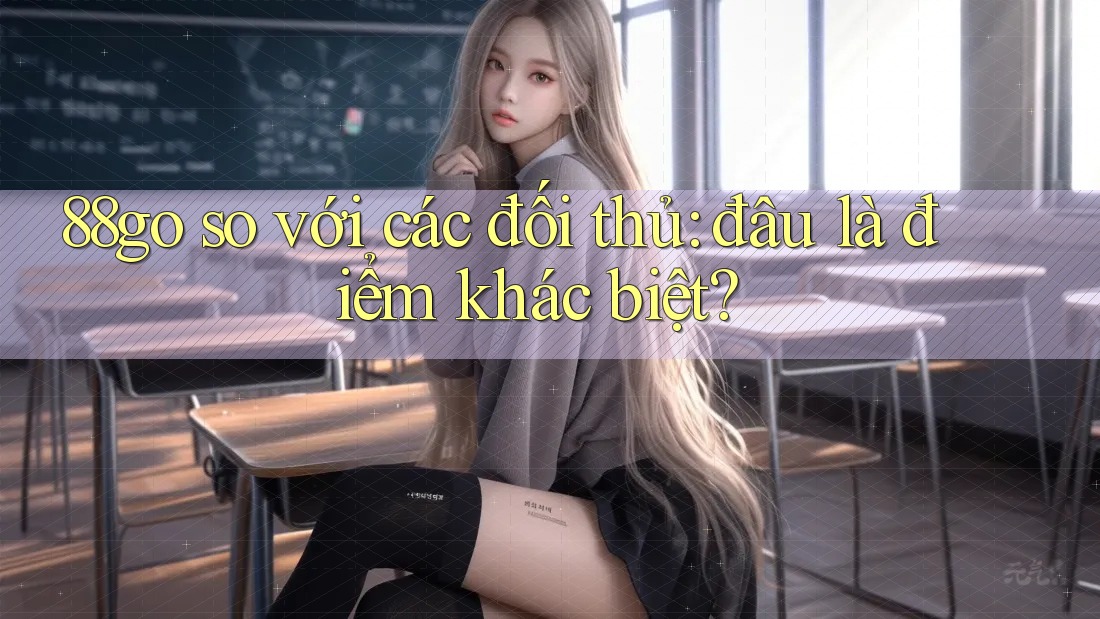 88go so với các đối thủ: đâu là điểm khác biệt? 88go so với các đối thủ: đâu là điểm khác biệt?