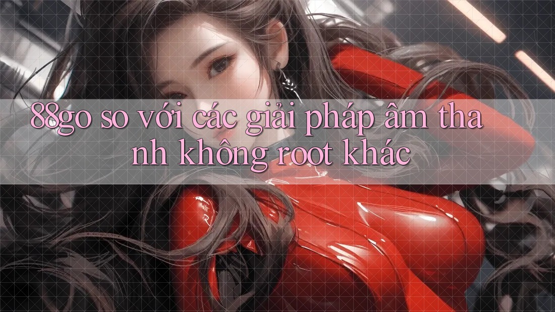 88go so với các giải pháp âm thanh không root khác 88go so với các giải pháp âm thanh không root khác