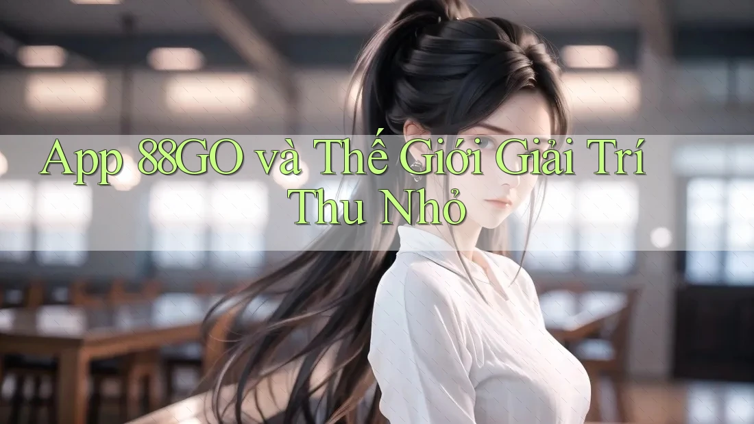App 88GO và Thế Giới Giải Trí Thu Nhỏ App 88GO và Thế Giới Giải Trí Thu Nhỏ