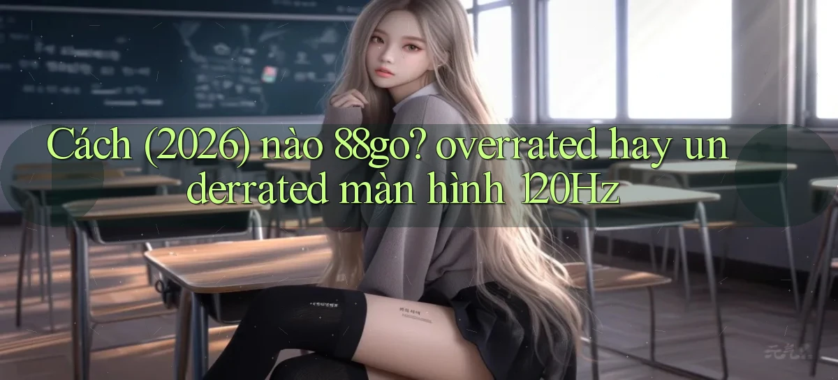 Cách (2026) nào 88go overrated hay underrated màn hình 120Hz