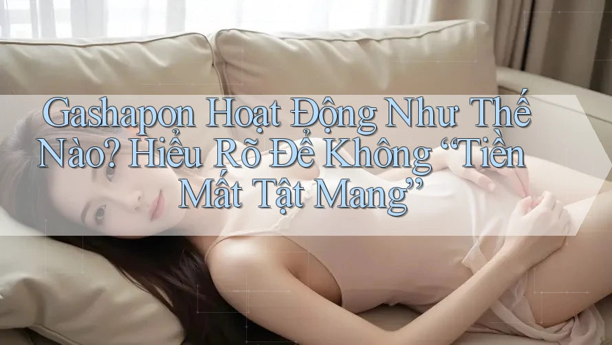 Gashapon Hoạt Động Như Thế Nào? Hiểu Rõ Để Không “Tiền Mất Tật Mang”