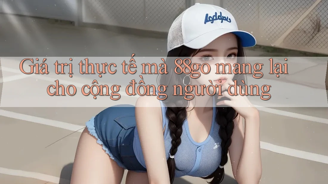 Giá trị thực tế mà 88go mang lại cho cộng đồng người dùng Giá trị thực tế mà 88go mang lại cho cộng đồng người dùng