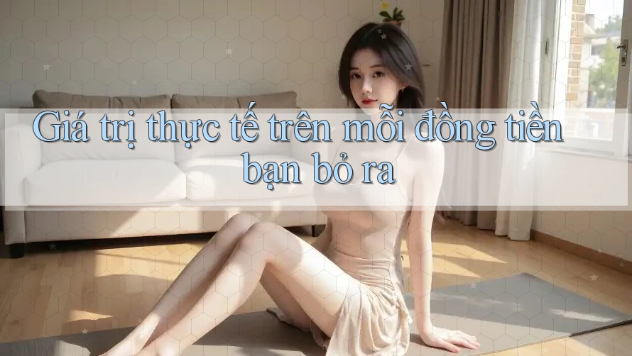 Giá trị thực tế trên mỗi đồng tiền bạn bỏ ra Giá trị thực tế trên mỗi đồng tiền bạn bỏ ra