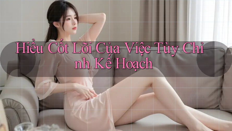 Hiểu Cốt Lõi Của Việc Tùy Chỉnh Kế Hoạch