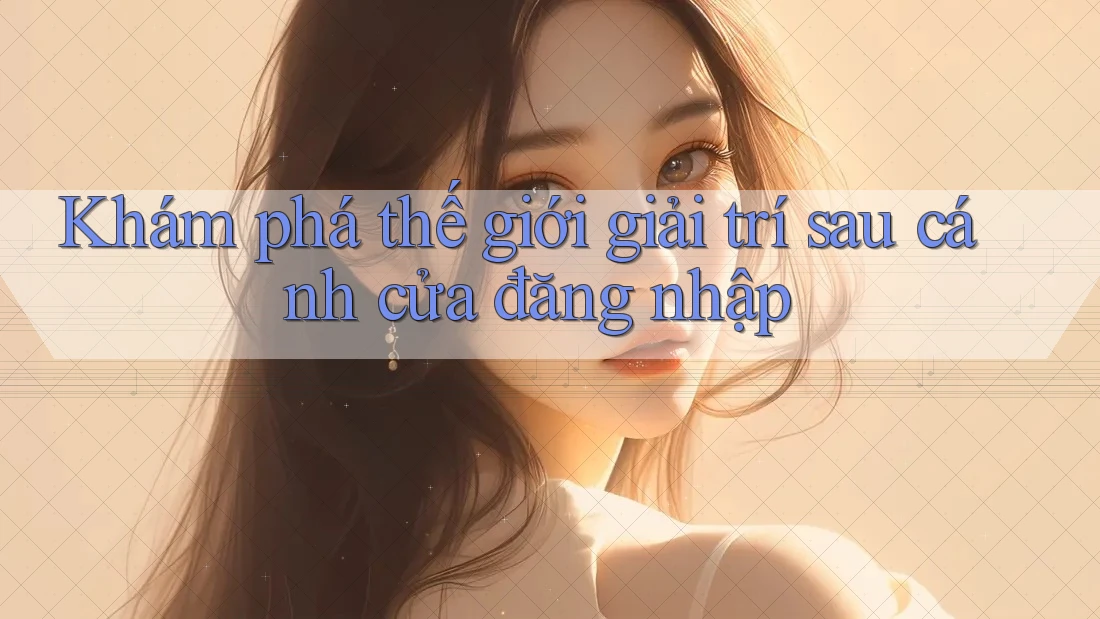 Khám phá thế giới giải trí sau cánh cửa đăng nhập Khám phá thế giới giải trí sau cánh cửa đăng nhập