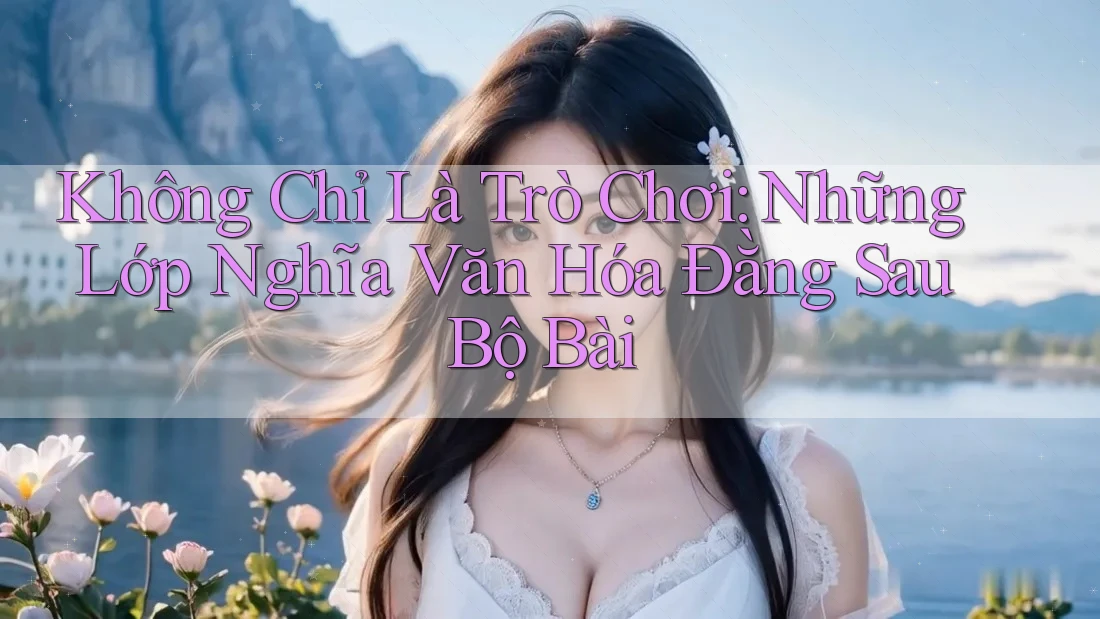 Không Chỉ Là Trò Chơi: Những Lớp Nghĩa Văn Hóa Đằng Sau Bộ Bài Không Chỉ Là Trò Chơi: Những Lớp Nghĩa Văn Hóa Đằng Sau Bộ Bài
