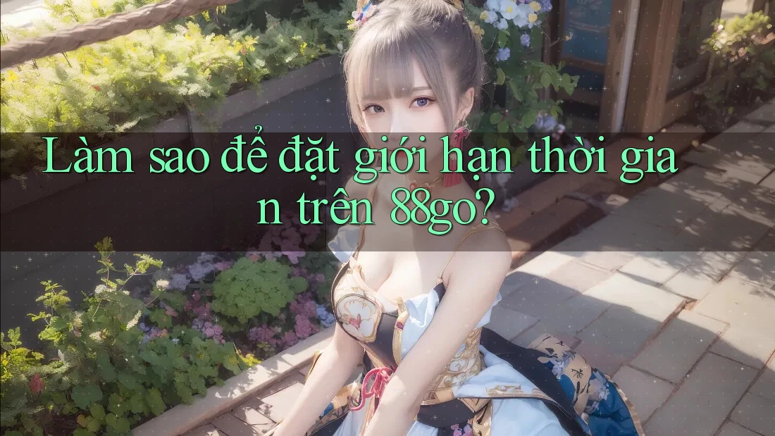 Làm sao để đặt giới hạn thời gian trên 88go? Làm sao để đặt giới hạn thời gian trên 88go?