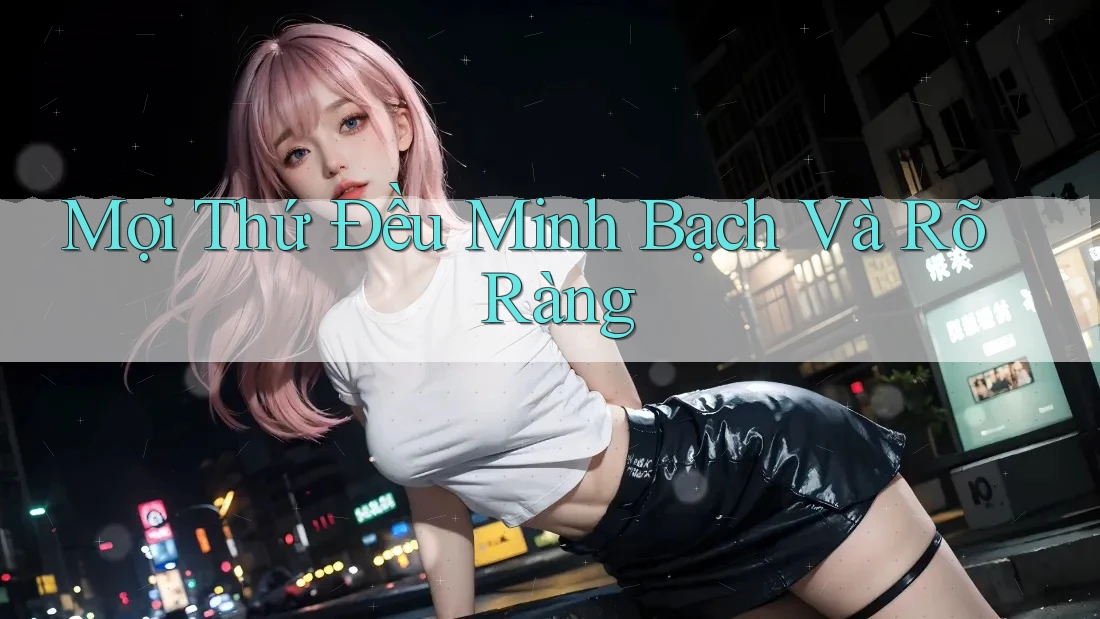 Mọi Thứ Đều Minh Bạch Và Rõ Ràng Mọi Thứ Đều Minh Bạch Và Rõ Ràng