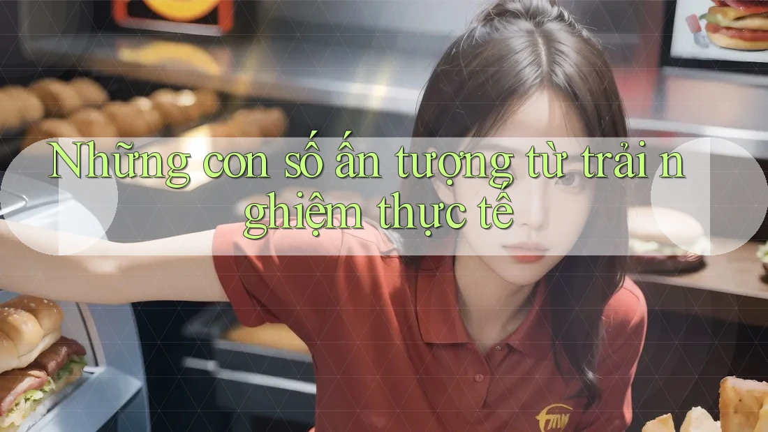 Những con số ấn tượng từ trải nghiệm thực tế