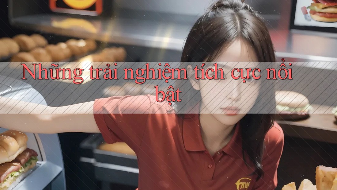 Những trải nghiệm tích cực nổi bật