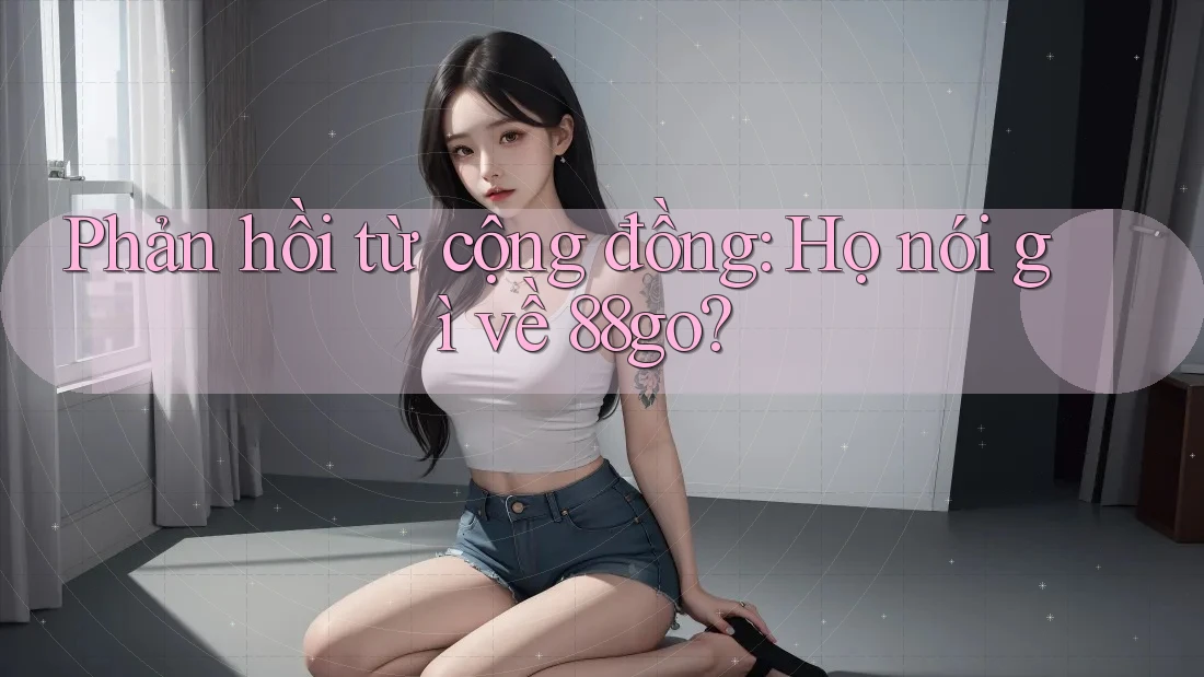 Phản hồi từ cộng đồng: Họ nói gì về 88go?