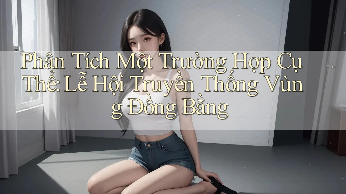 Phân Tích Một Trường Hợp Cụ Thể: Lễ Hội Truyền Thống Vùng Đồng Bằng