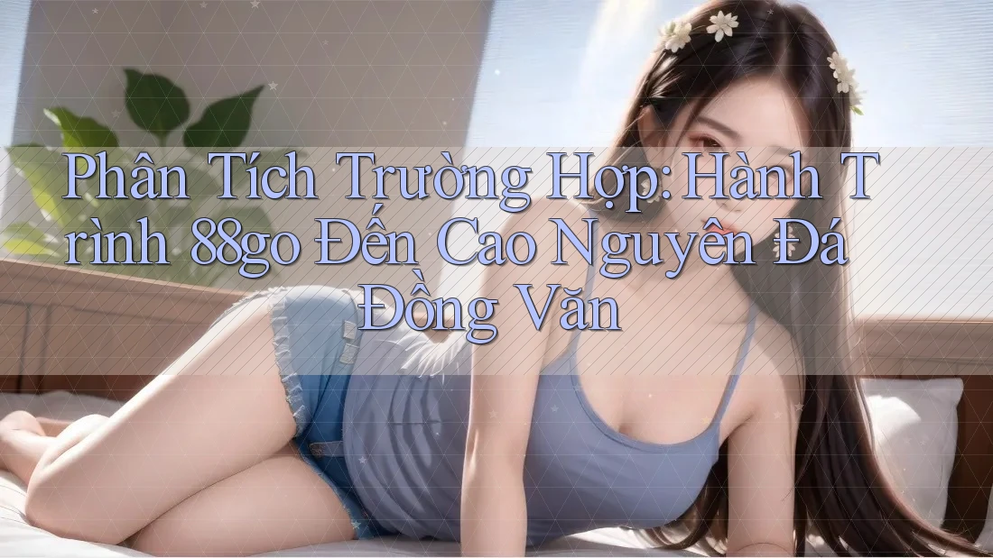 Phân Tích Trường Hợp: Hành Trình 88go Đến Cao Nguyên Đá Đồng Văn Phân Tích Trường Hợp: Hành Trình 88go Đến Cao Nguyên Đá Đồng Văn