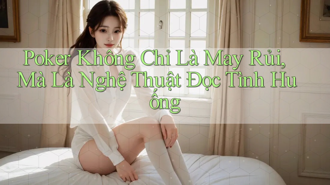 Poker Không Chỉ Là May Rủi, Mà Là Nghệ Thuật Đọc Tình Huống