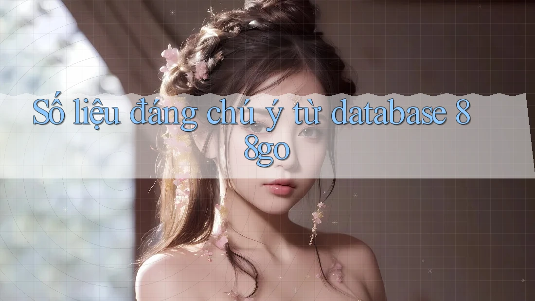 Số liệu đáng chú ý từ database 88go Số liệu đáng chú ý từ database 88go