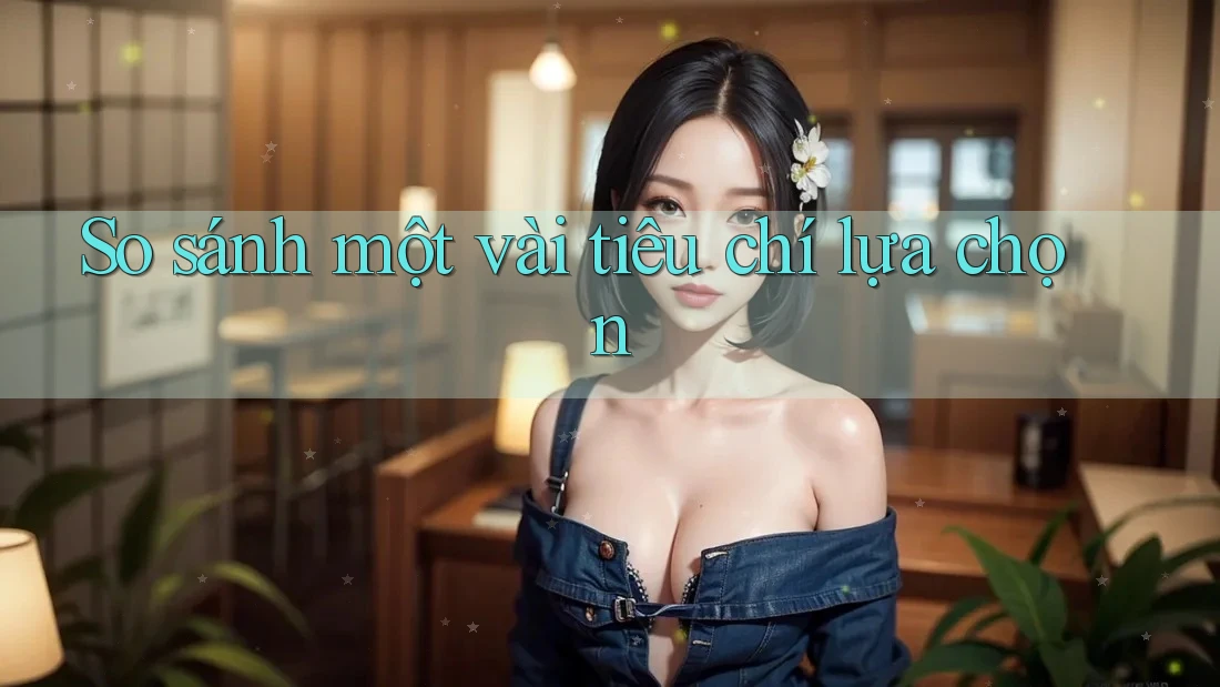 So Sánh Một Vài Tiêu Chí Lựa Chọn So Sánh Một Vài Tiêu Chí Lựa Chọn