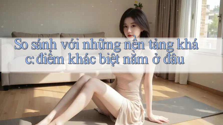 So sánh với những nền tảng khác – điểm khác biệt nằm ở đâu? So sánh với những nền tảng khác – điểm khác biệt nằm ở đâu?