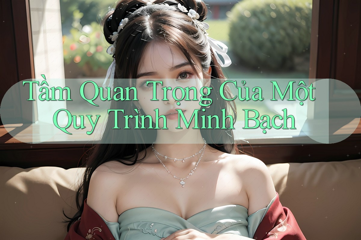 Tầm Quan Trọng Của Một Quy Trình Minh Bạch Tầm Quan Trọng Của Một Quy Trình Minh Bạch