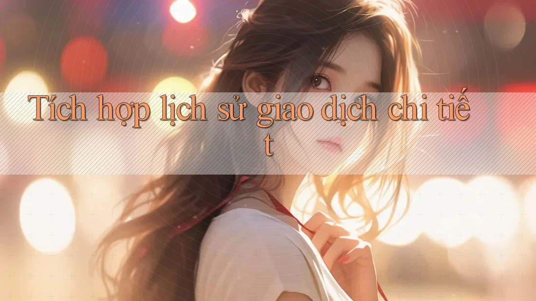 Tích hợp lịch sử giao dịch chi tiết