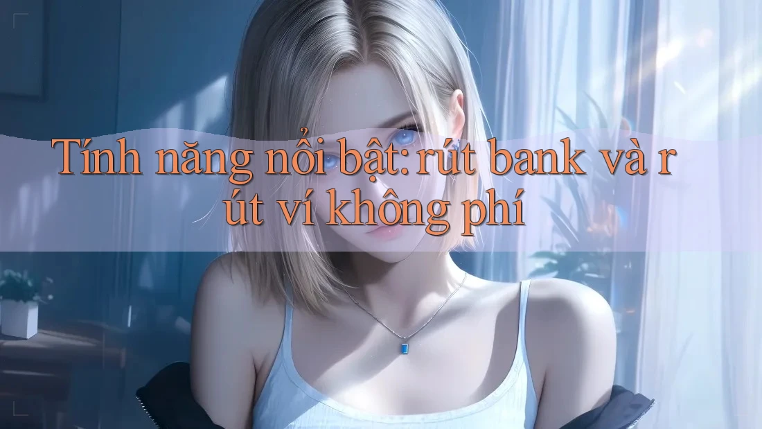 Tính năng nổi bật: rút bank và rút ví không phí Tính năng nổi bật: rút bank và rút ví không phí