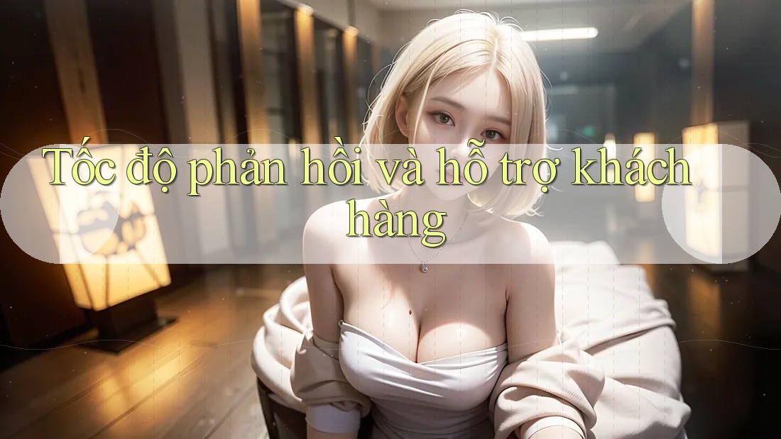 Tốc độ phản hồi và hỗ trợ khách hàng Tốc độ phản hồi và hỗ trợ khách hàng