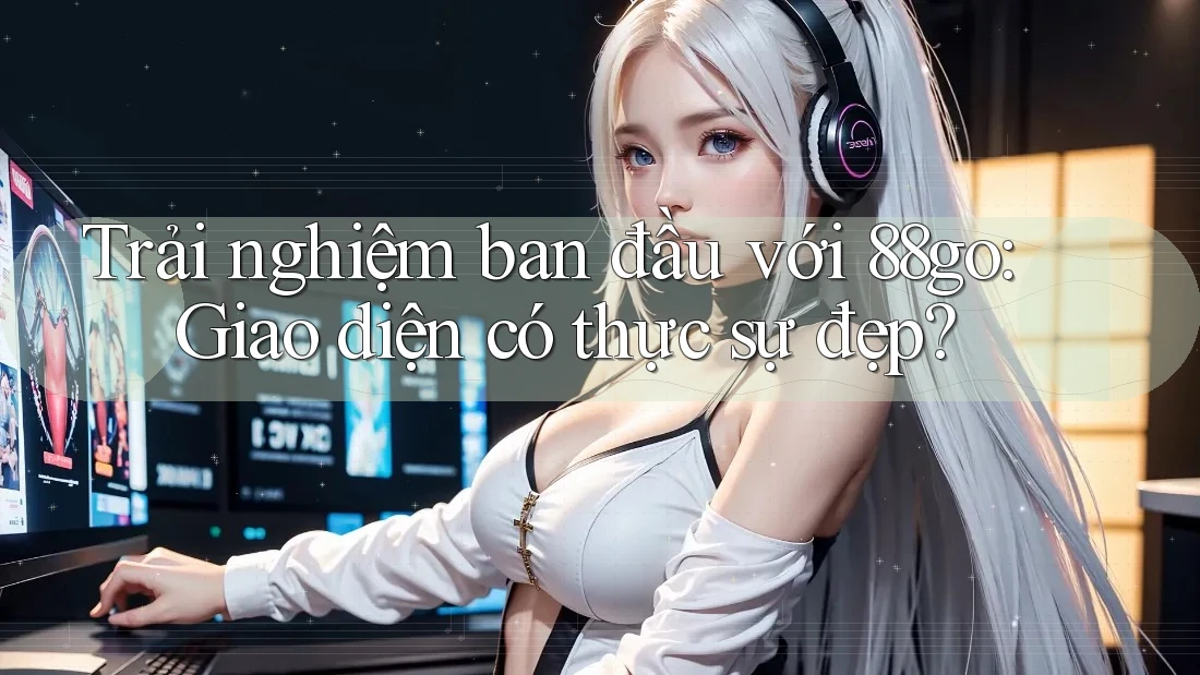 Trải nghiệm ban đầu với 88go: Giao diện có thực sự đẹp? Trải nghiệm ban đầu với 88go: Giao diện có thực sự đẹp?