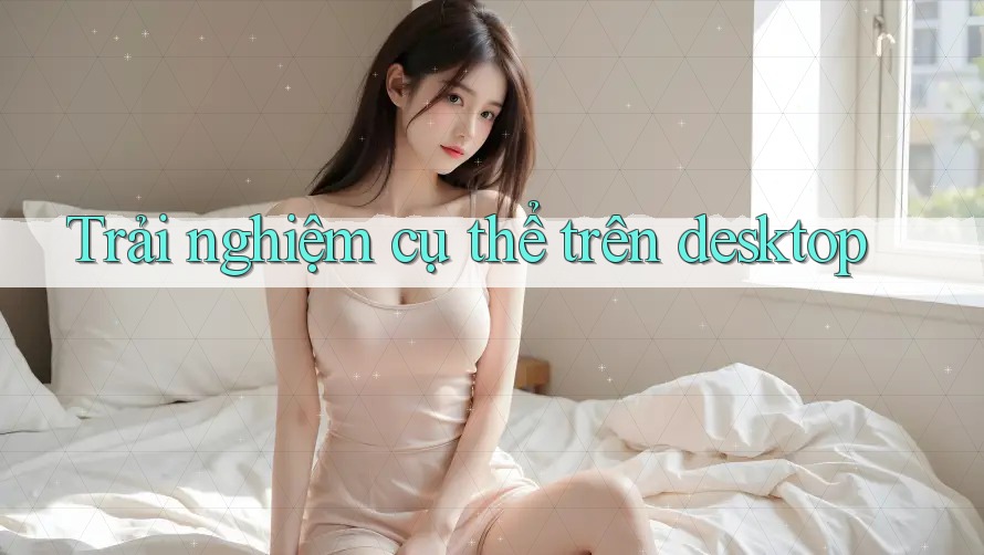 Trải nghiệm cụ thể trên desktop Trải nghiệm cụ thể trên desktop
