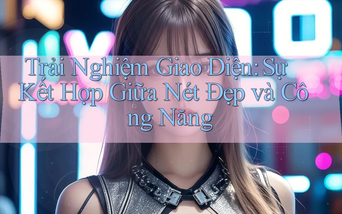 Trải Nghiệm Giao Diện: Sự Kết Hợp Giữa Nét Đẹp và Công Năng Trải Nghiệm Giao Diện: Sự Kết Hợp Giữa Nét Đẹp và Công Năng