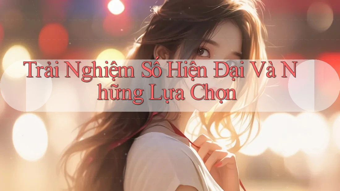 Trải Nghiệm Số Hiện Đại Và Những Lựa Chọn